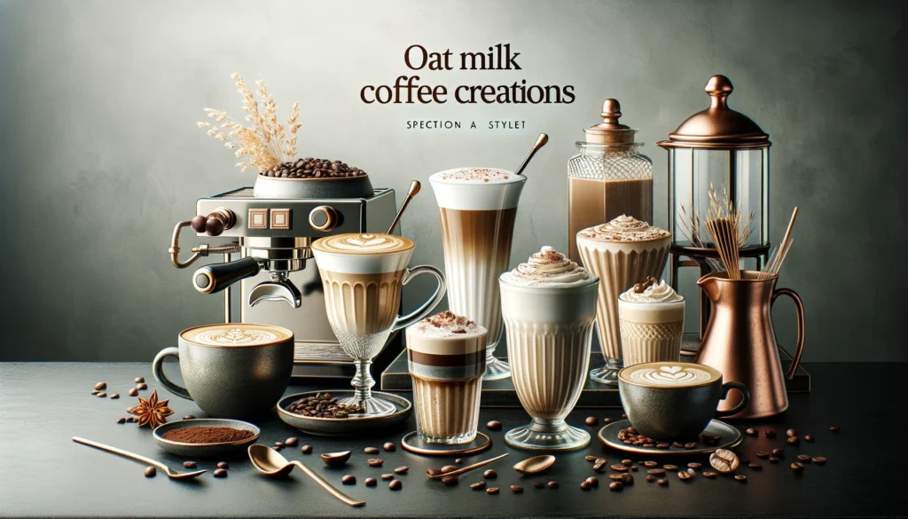 Oat Milk Coffee Creations