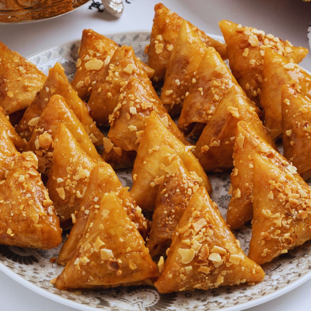 Briouats with Almond and Honey